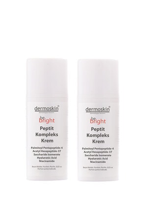 Dermoskin Lekeli Ciltlere Özel Be Bright Peptit Kompleks Krem 2'li Avantaj Paket