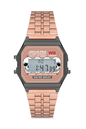 Aqua Di Polo Aqua Di Polo Özel Tasarım Retro Metal Kadın Kol Saati Apwa033400