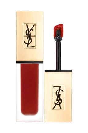 Yves Saint Laurent Tatouage Couture Dudakta Dövme Etkisi Yaratan Likit Mat Ruj 08 - Black Red Code 3614271709417