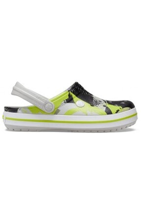 Crocs Unisex Siyah Crocband Ombreblock Clog Kısa Topuklu Terlik