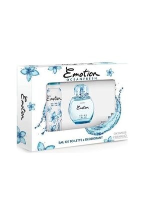 Emotion Ocean Fresh Edt 50 Ml+ Deo Ocean Fresh Kadın Parfüm Set SMFTR-BRKD-10277