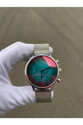 Choppers Analog Ekran- Hasır Kordon - Renkli Cam Unisex Kol Saati Chopr0012