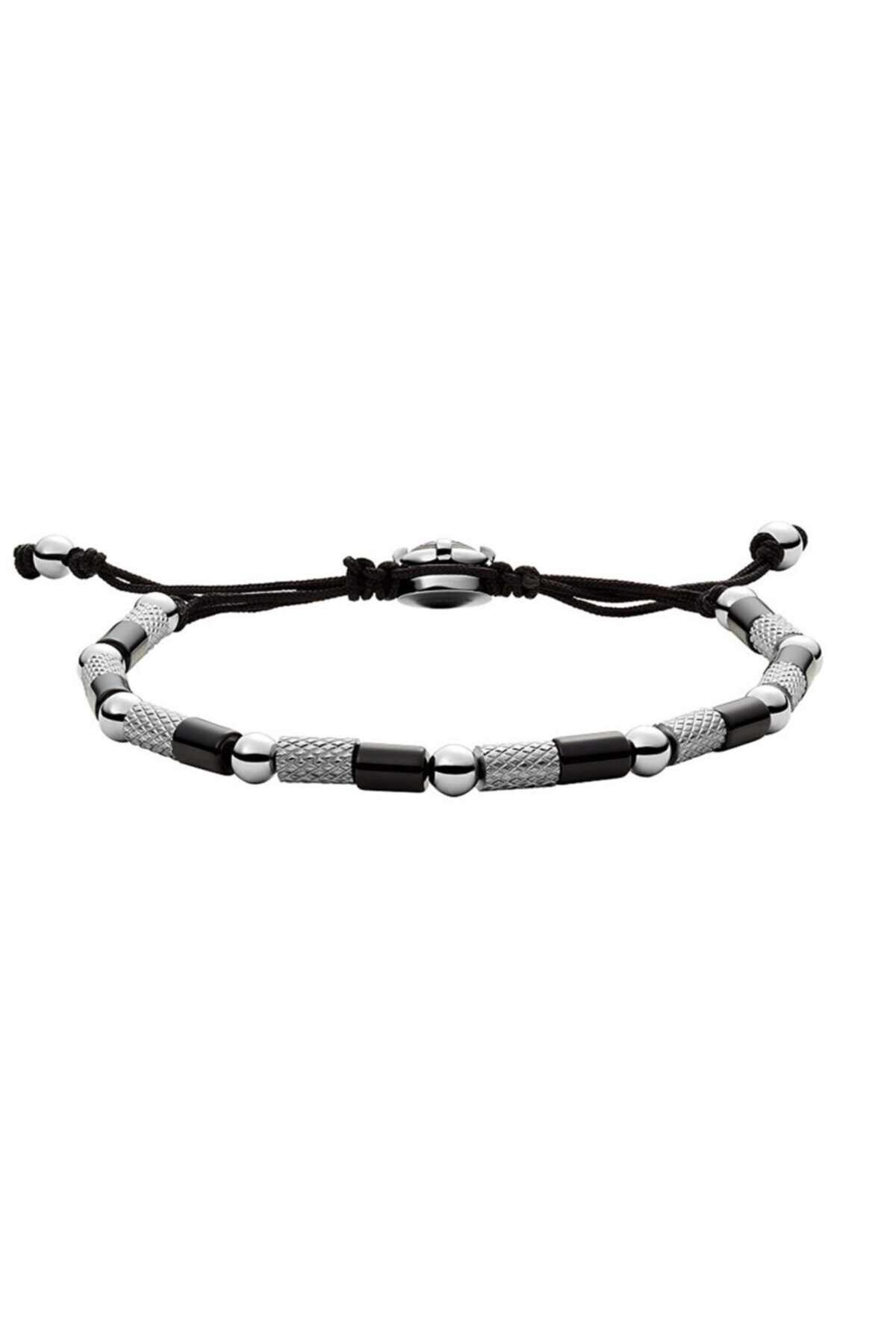 دستبند مردانه نقره ای برند diesel DJDX1311-040