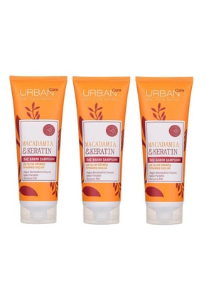 Urban Care Yıpranmış Saçlar Için Saç Bakım Şampuanı 250 ml 3 Adet