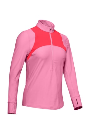 Under Armour Kadın Spor Sweatshirt - UA Qualifier Half Zip - 1326512-691