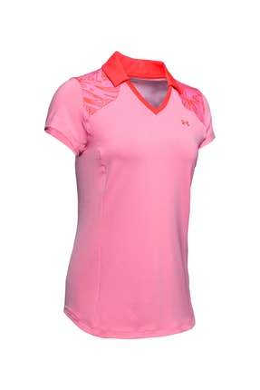 Under Armour Kadın Spor T-Shirt - UA Zinger Blocked Polo - 1350158-691