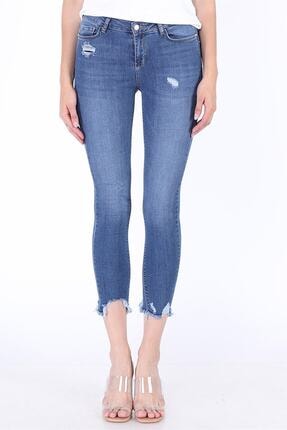Twister Jeans Jeans Mındy 9275-01 Paça Püskül Detaylı - 19Sb01000140-T5