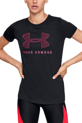 Under Armour Kadın Spor T-Shirt - Tech Sportstyle Graphic Ssc - 1351963-001