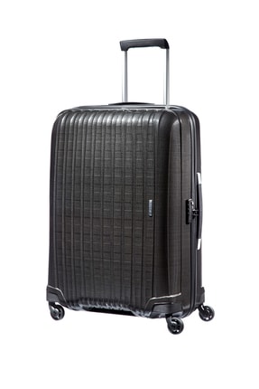 Samsonite Siyah Unisex Chronolite - Büyük Boy Dört Tekerlekli Valiz 81 Cm 10993