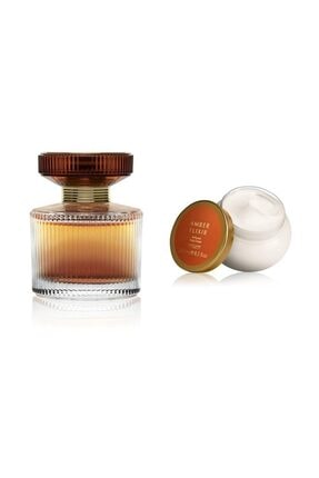 Oriflame Amber Elixir Edp 50 ml Kadın Parfümü + Amber Vücut Kremi 5262645956147