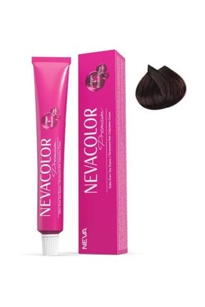 Neva Color Premium Tüp Saç Boyası 4.4 Orta Kestane 50 ml 2'li 8690057044007