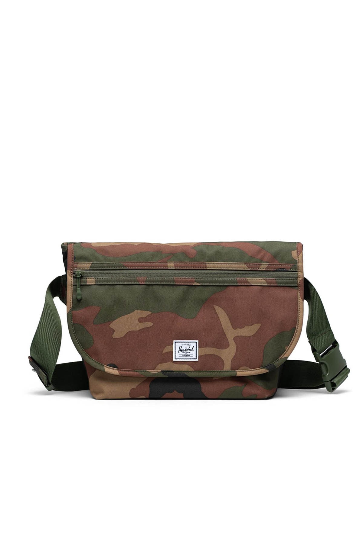 Herschel Unisex Omuz Çantası - Grade Mid-Volume Woodland Camo - 10687-00032-OS