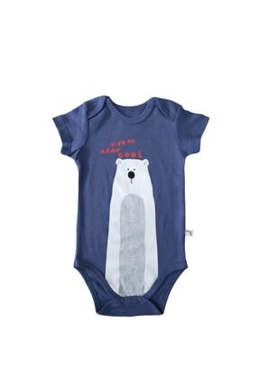 Veo Baby Stay Cool Kız Bebek & Erkek Bebek Kısa Kollu Body - Badi