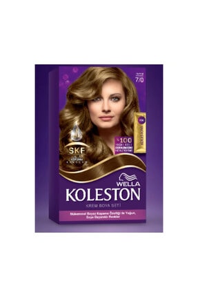 Koleston Wella Saç Boyası Seti 7/0 Kumral 4056800812660 405680081266011