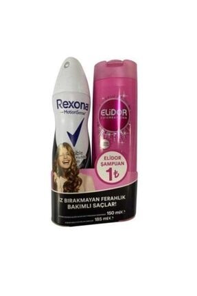 Rexona Black White Deodorant (women) + Elidor Güçlü Ve Parlak Şampuan