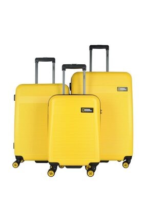 National Geographic National Geographıc Ng137hb-set Sarı Unısex Set Valiz