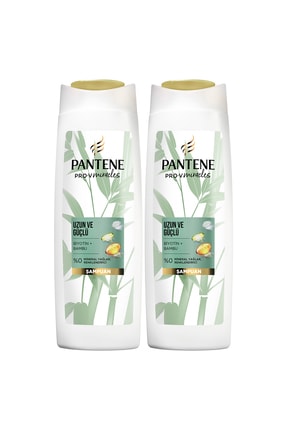 Pantene Uzun ve Güçlü Bambu ve Biyotinli Şampuan 400 ml x 2 Adet