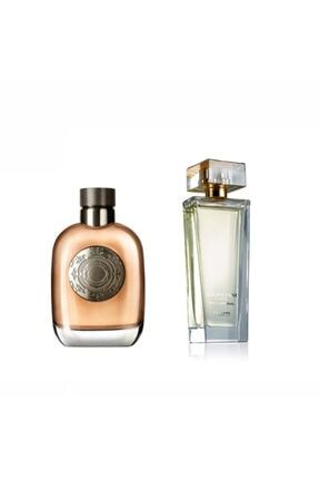 Oriflame Flamboyant Edt 75 ml Erkek Parfümü + Giordani Gold White Edp 50 ml Kadın Parfümü 2456712892108