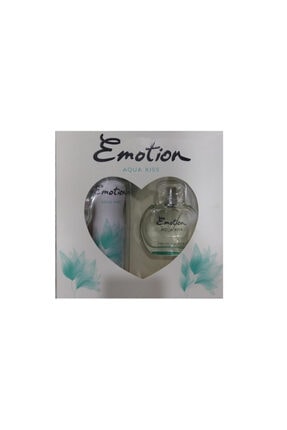 Emotion Aqua Kıss Unisex Edt 50 ml Parfüm HBRDSHP-BRKD-15940 +Deodorant