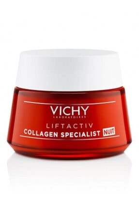 Vichy Liftactiv Collagen Specialist Night 50ml | Yaşlanma Karşıtı Gece Bakım Kremi