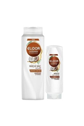 Elidor Güçlü Saç Uçları Şampuan 500ml+güçlü Saç Uçları Bakım Kremi 200ml
