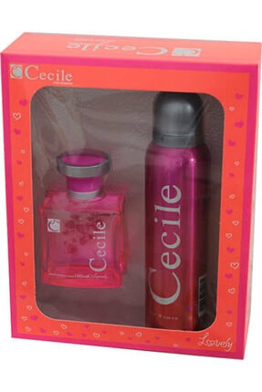 Cecile Lovely Edt 100 ml + Deodorant 150 ml Kadın Parfüm Set ART100013