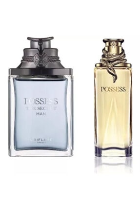 Oriflame Possess The Secret Edp 75 ml Erkek Parfümü + Possess Kadın Edp 50 ml Parfümü 4870012863467