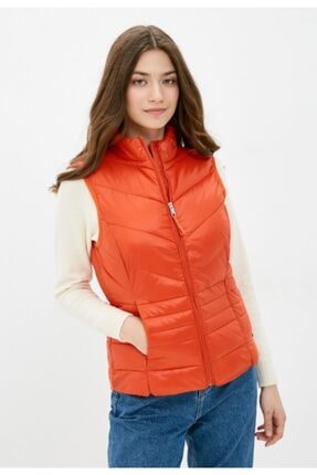 Vero Moda Kadın Kırmızı Kapüşonsuz Cepli Şişme Yelek 10230864 VMSORAYASIV