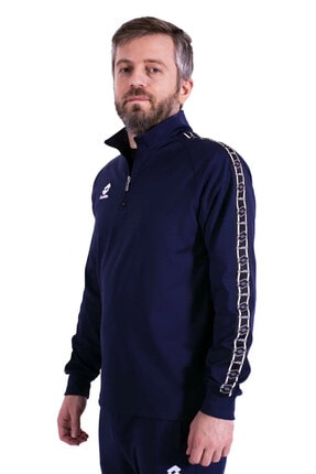 Lotto Unisex Lacivert Tek Üst Athletica Antrenman Eşofmanı R8965