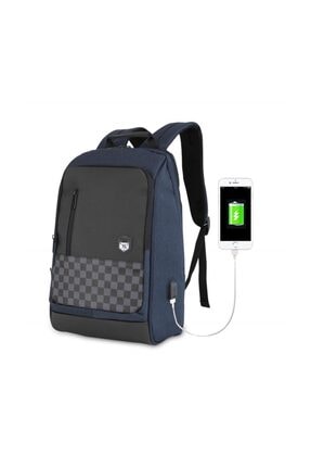 My Valice Smart Bag Usb Şarj Girişli Akıllı Sırt Çantası 1204 Lacivert