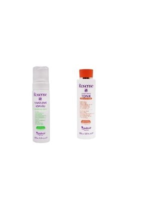 Rosense Temizleme Köpüğü 200 ml + Canlandırıcı Tonik 200ml 86933470072011