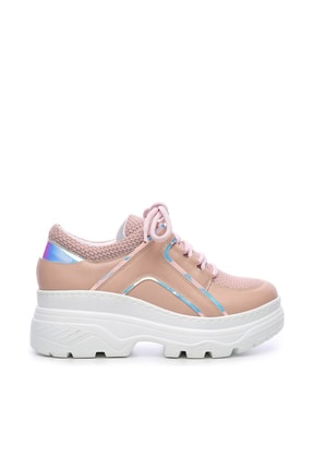 Kemal Tanca Pembe Kadın Tekstıl/vegan Sneakers & Spor Ayakkabı 689 301 RG BN AYK Y19