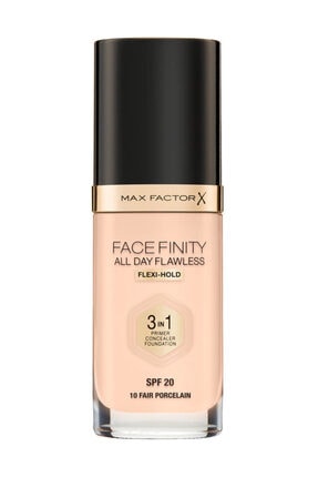 Max Factor Fondöten - FaceFinity All Day Flawless Foundation 10 Fair Porcelain 3614227923201