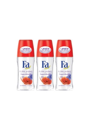Fa Roll On Floral Protect 48h 50 Ml Antiperspirant %0 Alkol X 3 Adet
