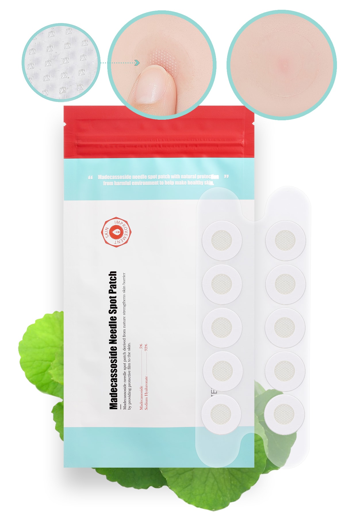 Missha Yatıştırıcı Bölgesel İğne Bantları - Madecassoside Needle Spot Patch 8809530045510