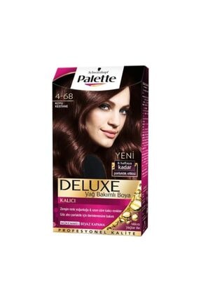 Palette Saç Boyası - Deluxe 4-68 Koyu Kestane 50 ml 8690572780978