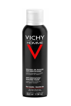 Vichy Tahriş Karşıtı Tıraş Köpüğü - Anti-Irritation Shaving Mousse 200 ml 3337871318901