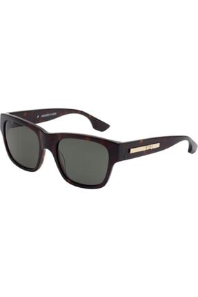 Alexander McQueen Unisex Siyah Kırçıllı Güneş Gözlüğü Mq0028s 002