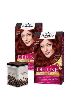 Palette Saç Boyası 6-888 Sonbahar Kızılı X 2 Adet + Türk Kahvesi SET.HNKL.1458