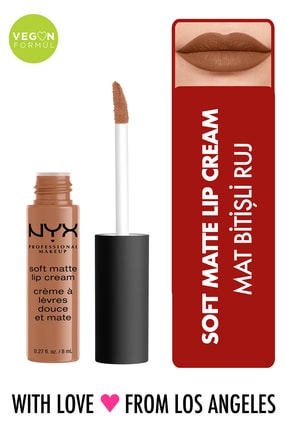 NYX Professional Makeup Mat Ruj - Soft Matte Lip Cream London 14 g 800897142858