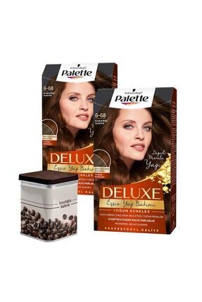 Palette Yoğun Renkler 6-68 Karamel Kahve X 2 Adet + Turk Kahvesi