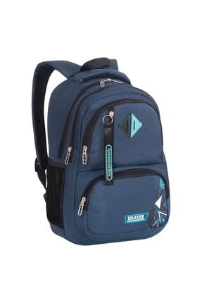Relaxion Unisex Lacivert Günlük Seyahat Spor Okul Sırt Çantası Sprlx2049