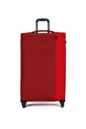 ITLUGGAGE Divison Lüks Kumaş Tango Kırmızı Büyük Boy Valiz 2284