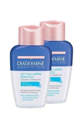 Diadermine Dıadermıne Çift Fazlı Kirpik Koruyucu Göz Makyaj Temizleyici 125 Ml * 2 Adet