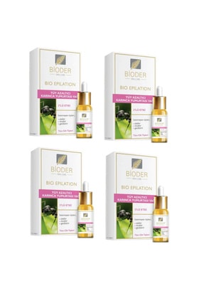 Bioder Tüm Cilt Tiplerine Uygun Tüy Azaltıcı Karınca Yumurtası Yağı 30 ml 4 Adet