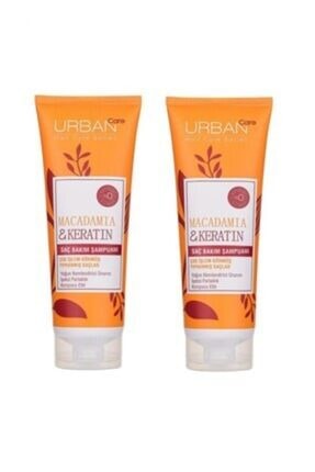 Urban Care Macadamia Oil Keratin Saç Bakım Şampuanı 250 ml x 2 Adet