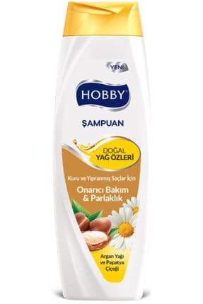 Hobby Doğal Yağ Özlü Argan Yağı Ve Papatya Çiçeği Şampuan 600 Ml