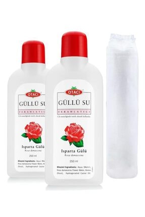 Otacı Isparta Güllü Ferahlatıcı Su 250 Ml X2+50 Adetli Disk Pamuk