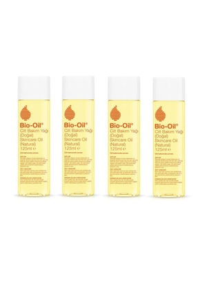 Bio Oil 14 Bitki Özü Içeren %100 Doğal Vegan Cilt Bakım Yağı 125 Ml X4 Adet