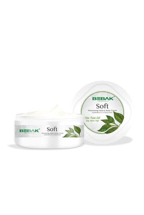 Bebak Nemlendirici El & Vücut Kremi - Soft Tea Tree Moisturizing Hand & Body Cream 300 Ml 8690841013394